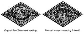 Illustration for article titled How Cyclists on Fixies Saved California's Mail Service 120 Years Ago